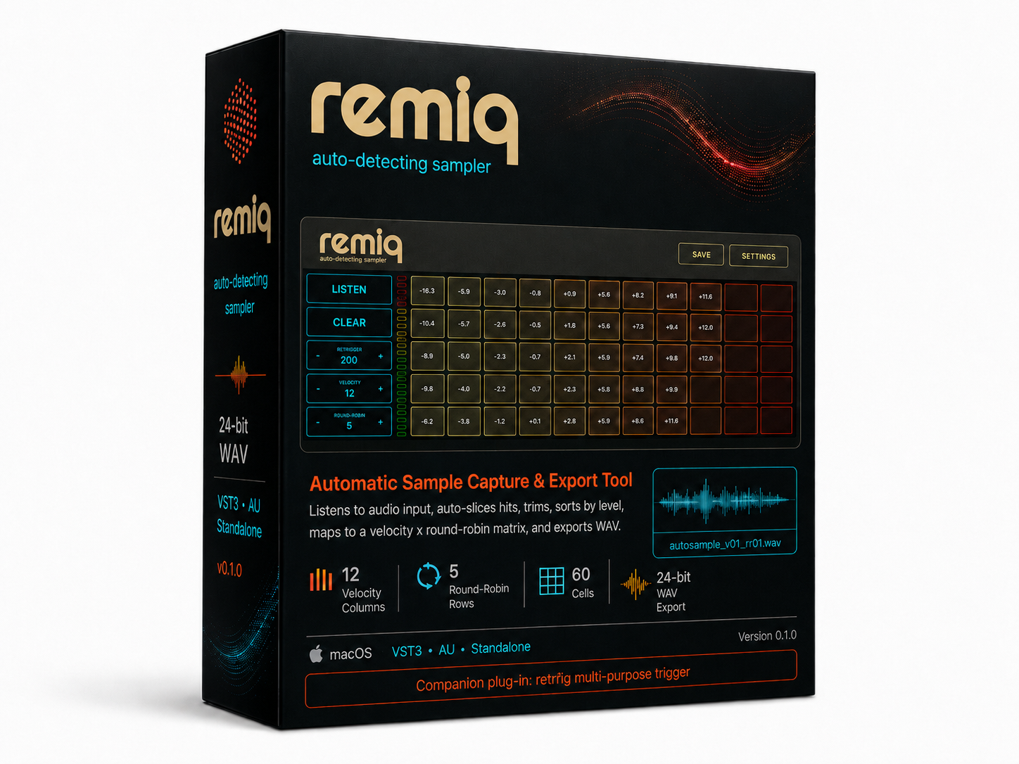 Software box Remiq AD Sampler